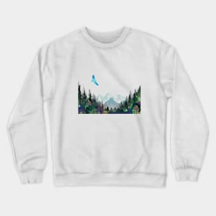 Pine forest Crewneck Sweatshirt